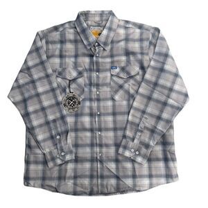 DIXXON Men's Blue Plaid Shirt size 3XL New